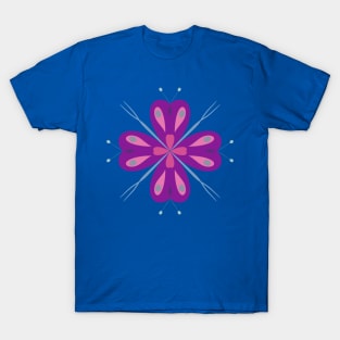 Pink butterfly mandala T-Shirt